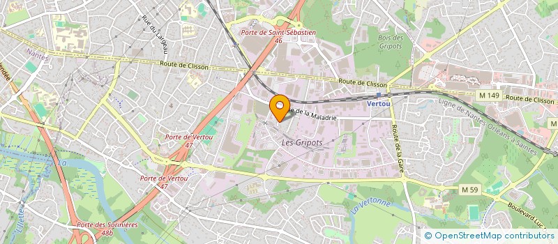 localisation de l'entreprise MAQUIETUDE  VERTOU