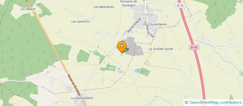 localisation de l'entreprise MAQUIGNON  USSEAU