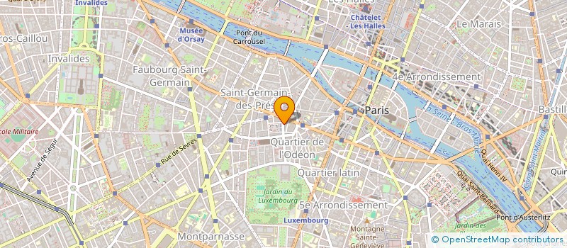 localisation de l'entreprise MAQUILLAGE ARTISTIQUE NATIONAL  PARIS