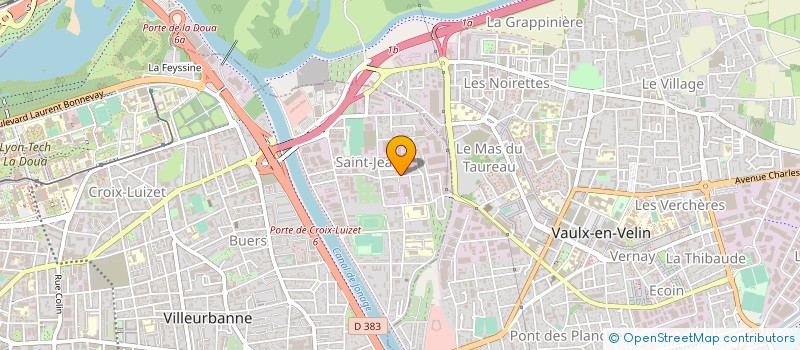 localisation de l'entreprise MAQUILLAGE DE STAR  VILLEURBANNE