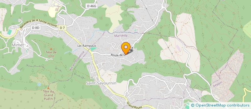 localisation de l'entreprise MAQUIN ENGINEERING  SAINT-SAVOURNIN