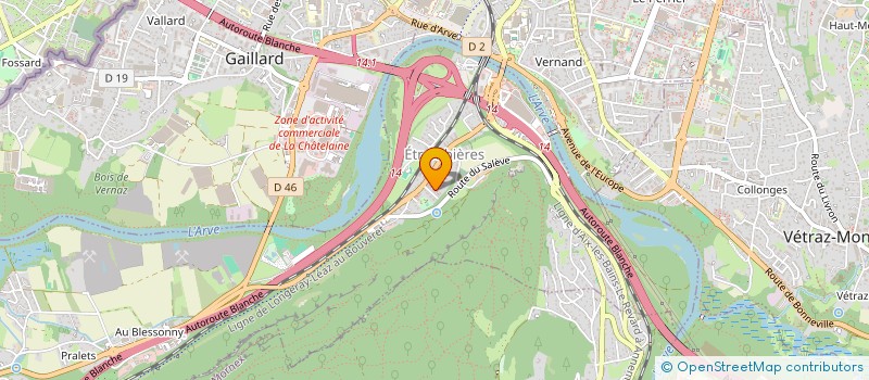 localisation de l'entreprise MAQUINDO-DRIVERS-EXPRESS 74  ETREMBIERES