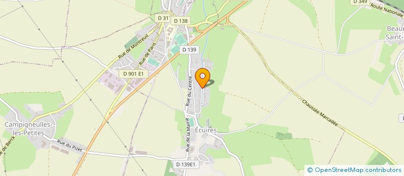 localisation de l'entreprise MAQUINGHEN  SAINT-JOSSE