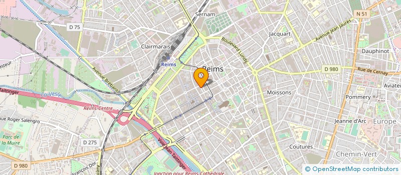 localisation de l'entreprise MAQUIS  REIMS