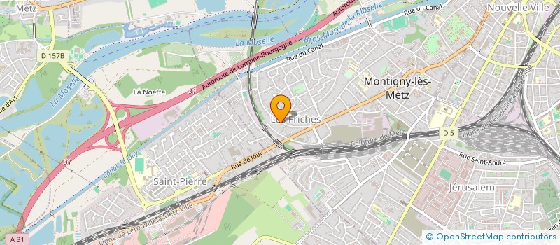 localisation de l'entreprise MAR à MONTIGNY-LES-METZ