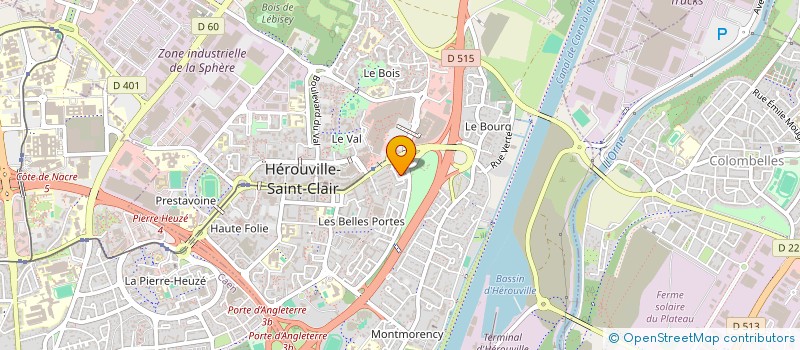 localisation de l'entreprise MAR-AN. à HEROUVILLE SAINT CLAIR