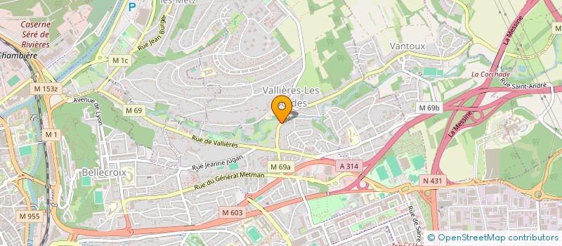 localisation de l'entreprise MAR'ANTHE  METZ