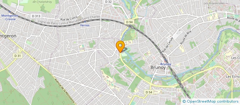 localisation de l'entreprise MAR BAT à BRUNOY
