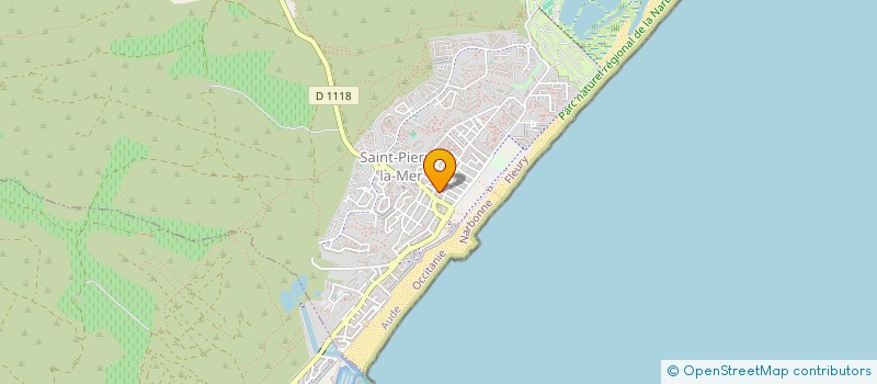 localisation de l'entreprise MAR'COCEAN  ROQUEFORT-DES-CORBIERES