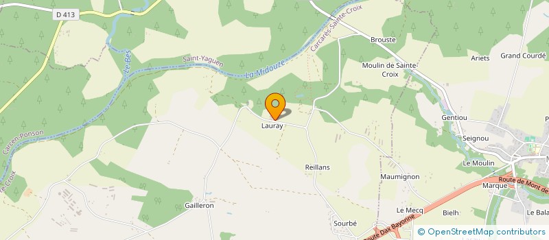 localisation de l'entreprise MAR'ECHANGE  CARCARES-SAINTE-CROIX