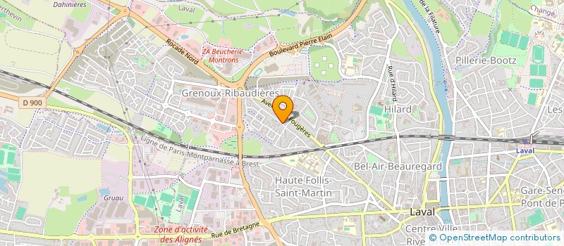 localisation de l'entreprise MAR'ENOVE+ à LAVAL