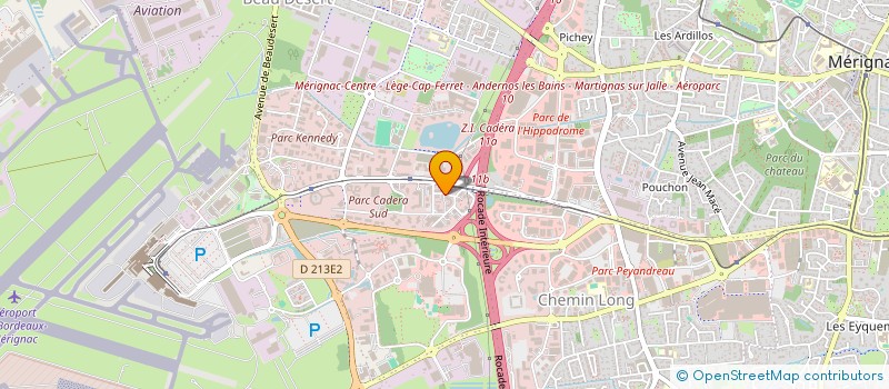 localisation de l'entreprise MAR EVOLUTION  MERIGNAC