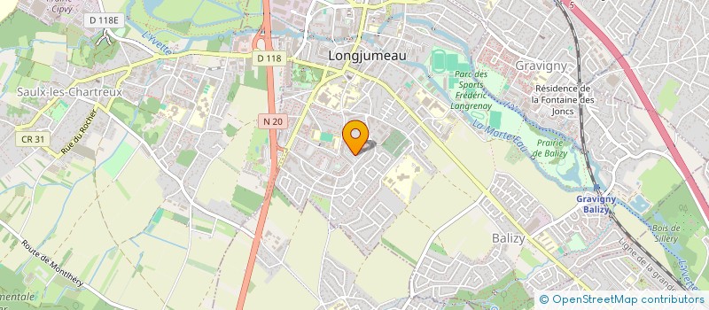 localisation de l'entreprise MAR IMPORT EXPORT NEGOCE INTERNATIONAL à LONGJUMEAU