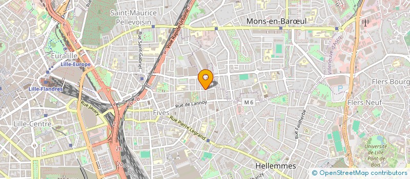 localisation de l'entreprise MAR STAS à LILLE