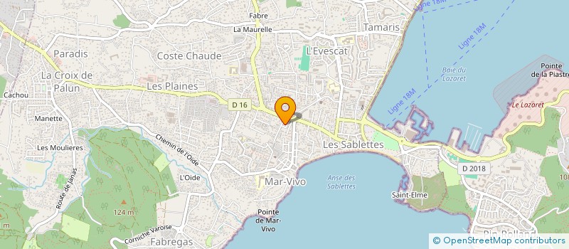 localisation de l'entreprise MAR VIVO VIANDES à LA SEYNE SUR MER
