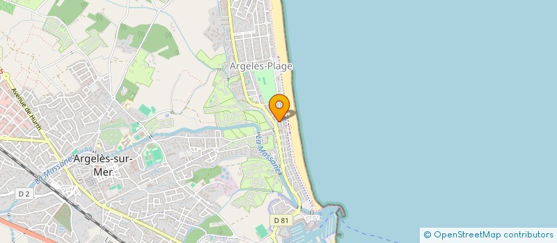 localisation de l'entreprise MAR'Y à ARGELES-SUR-MER