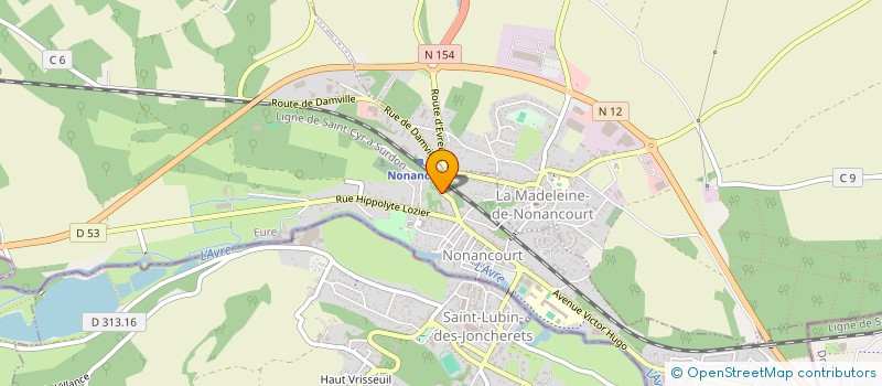 localisation de l'entreprise MAR Y ANN-AMS  SAINT-GERMAIN-SUR-AVRE