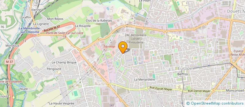 localisation de l'entreprise MARA  SAINT-CYR-SUR-LOIRE
