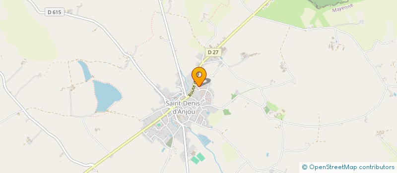 localisation de l'entreprise MARA  SAINT-DENIS-D'ANJOU