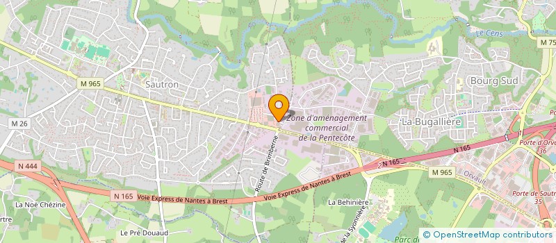 localisation de l'entreprise MARA  SAUTRON