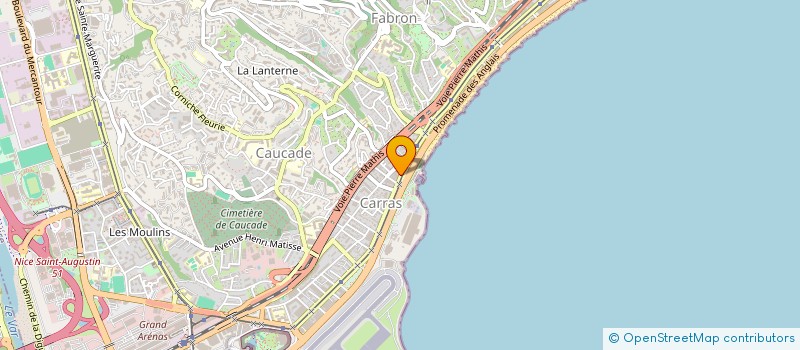 localisation de l'entreprise MARA à NICE