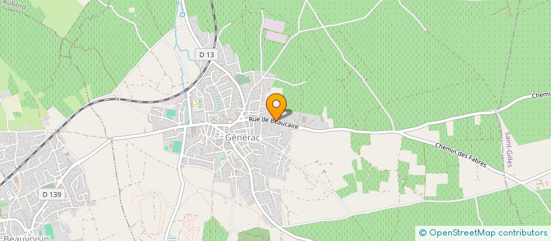 localisation de l'entreprise MARA  GENERAC