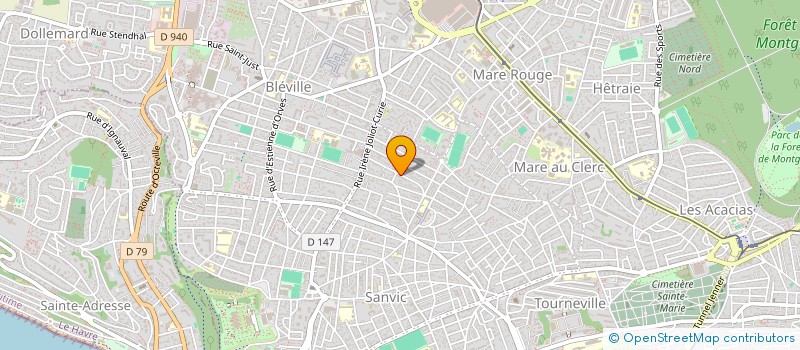 localisation de l'entreprise MARA à LE HAVRE