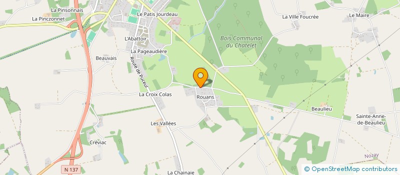 localisation de l'entreprise MARA  NOZAY