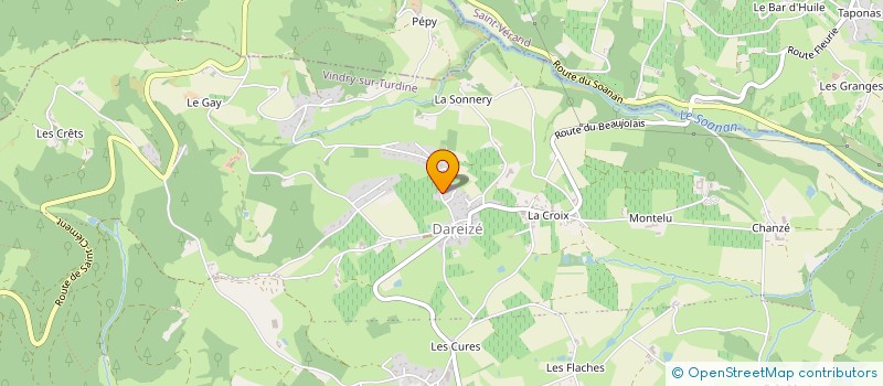 localisation de l'entreprise MARA ' A  VINDRY-SUR-TURDINE