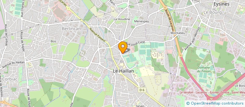 localisation de l'entreprise MARA IMMO  LE HAILLAN