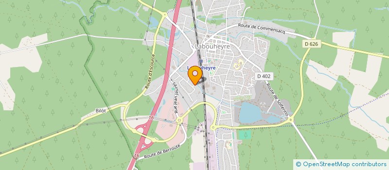 localisation de l'entreprise MARA'OSES  LABOUHEYRE