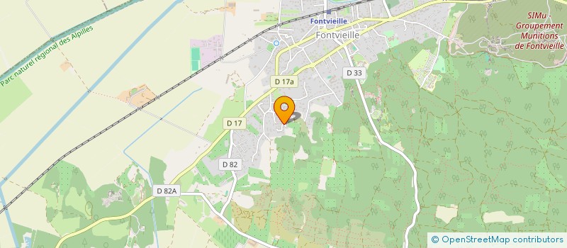 localisation de l'entreprise MARA PROJECTS  FONTVIEILLE