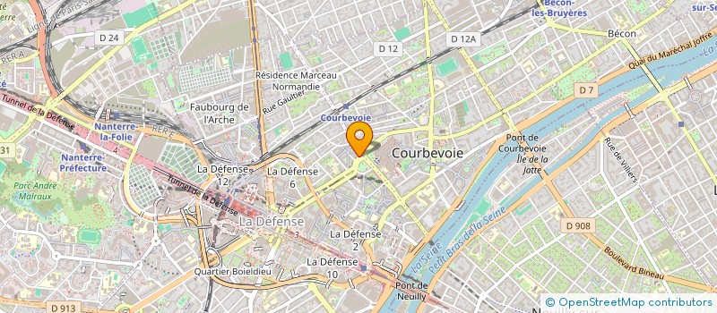 localisation de l'entreprise MARAAKIZ à COURBEVOIE