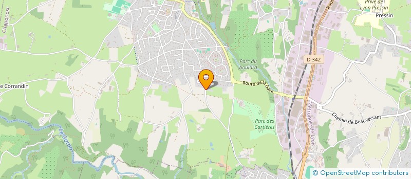 localisation de l'entreprise MARABEA  CHAPONOST