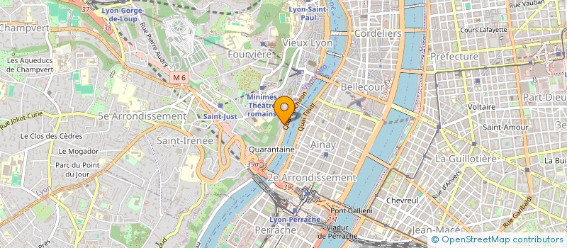 localisation de l'entreprise MARABOUT FICELLES à LYON