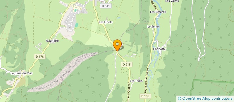 localisation de l'entreprise MARACA 74  SAINT-AGNAN-EN-VERCORS