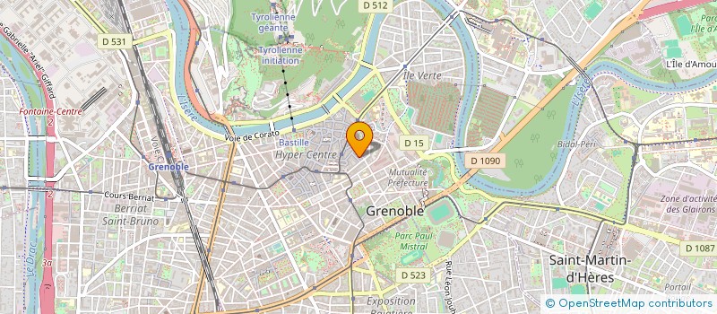 localisation de l'entreprise MARACANA à GRENOBLE