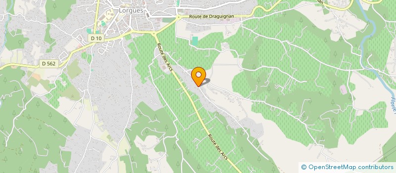 localisation de l'entreprise MARACAS  LORGUES