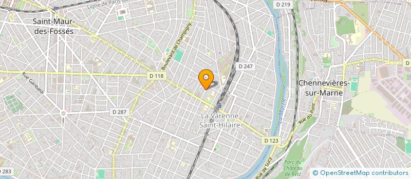 localisation de l'entreprise MARACAY à SAINT-MAUR-DES-FOSSES