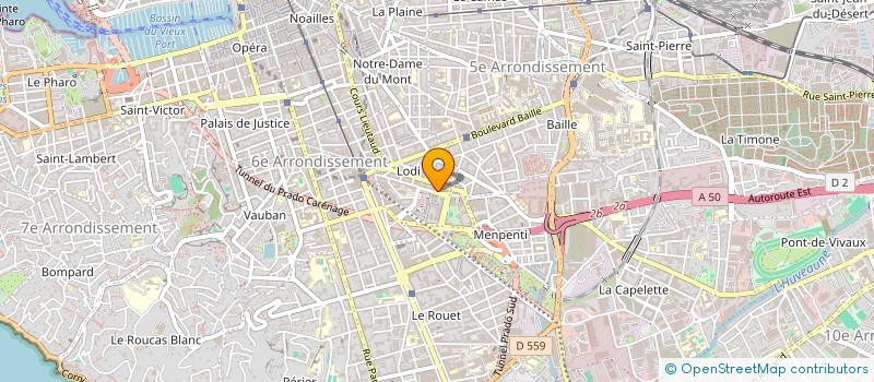 localisation de l'entreprise MARACH GLACES  MARSEILLE