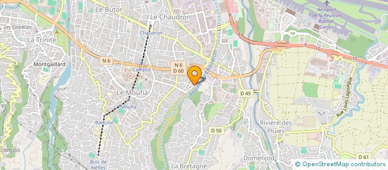 localisation de l'entreprise MARACOM à SAINT-DENIS