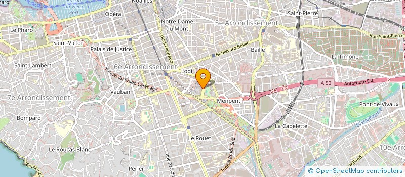 localisation de l'entreprise MARACUDJA EVENTS à MARSEILLE