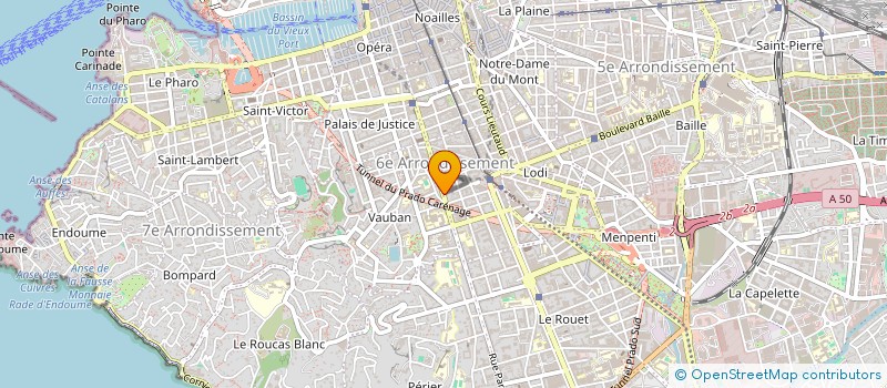localisation de l'entreprise MARACUJA à MARSEILLE