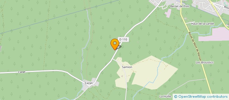 localisation de l'entreprise MARACUJA  HOSTENS