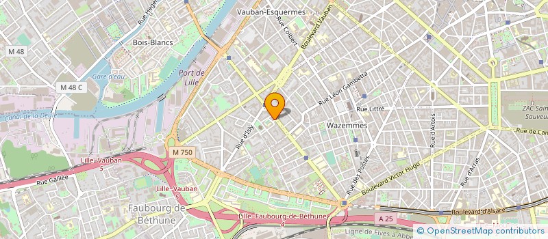 localisation de l'entreprise MARADA FRANCE à LILLE