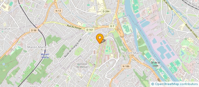 localisation de l'entreprise MARADASY  LE PECQ