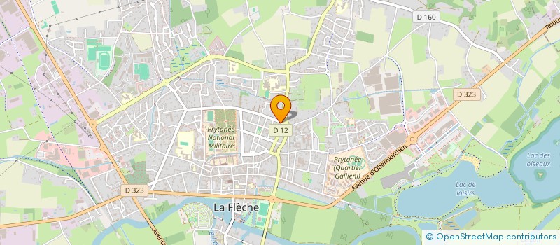 localisation de l'entreprise MARAEL  LA FLECHE