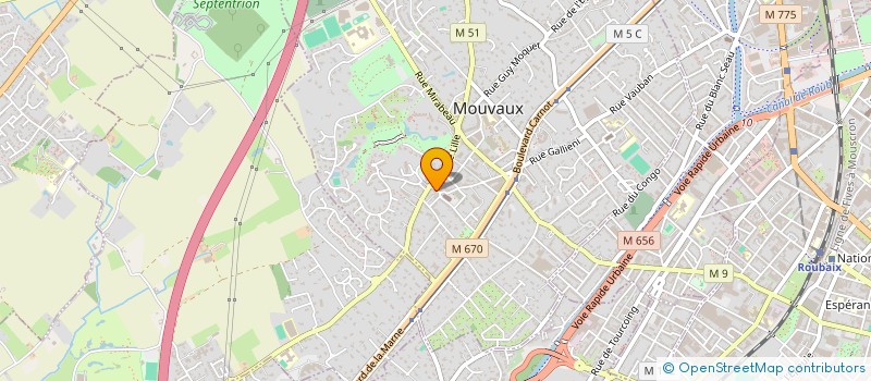 localisation de l'entreprise MARAFAO à MOUVAUX