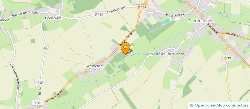 localisation de l'entreprise MARAICHAGE DE LA LYS  DELETTES