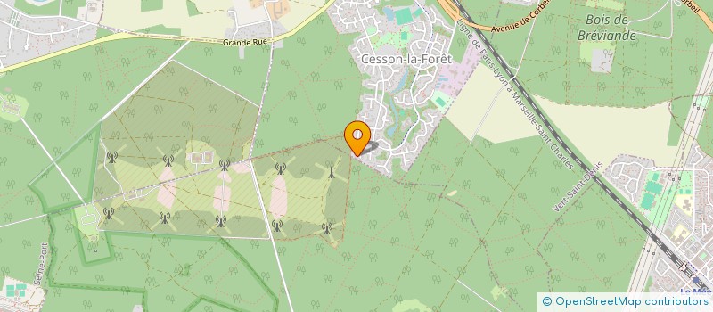 localisation de l'entreprise MARAICHAGE ECOLOGIQUE DU HAUT MARONI  CESSON